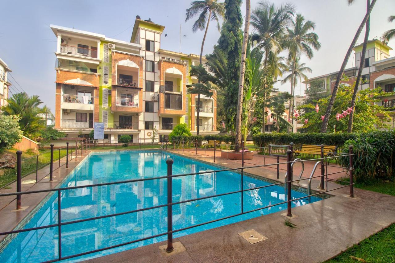 Amazing Pool View Candolim Goa 2Bhk Apartment Exterior photo