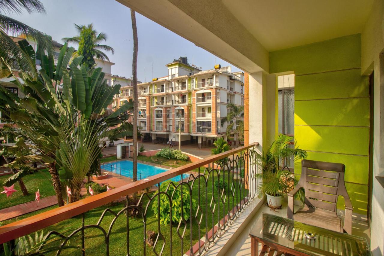 Amazing Pool View Candolim Goa 2Bhk Apartment Exterior photo