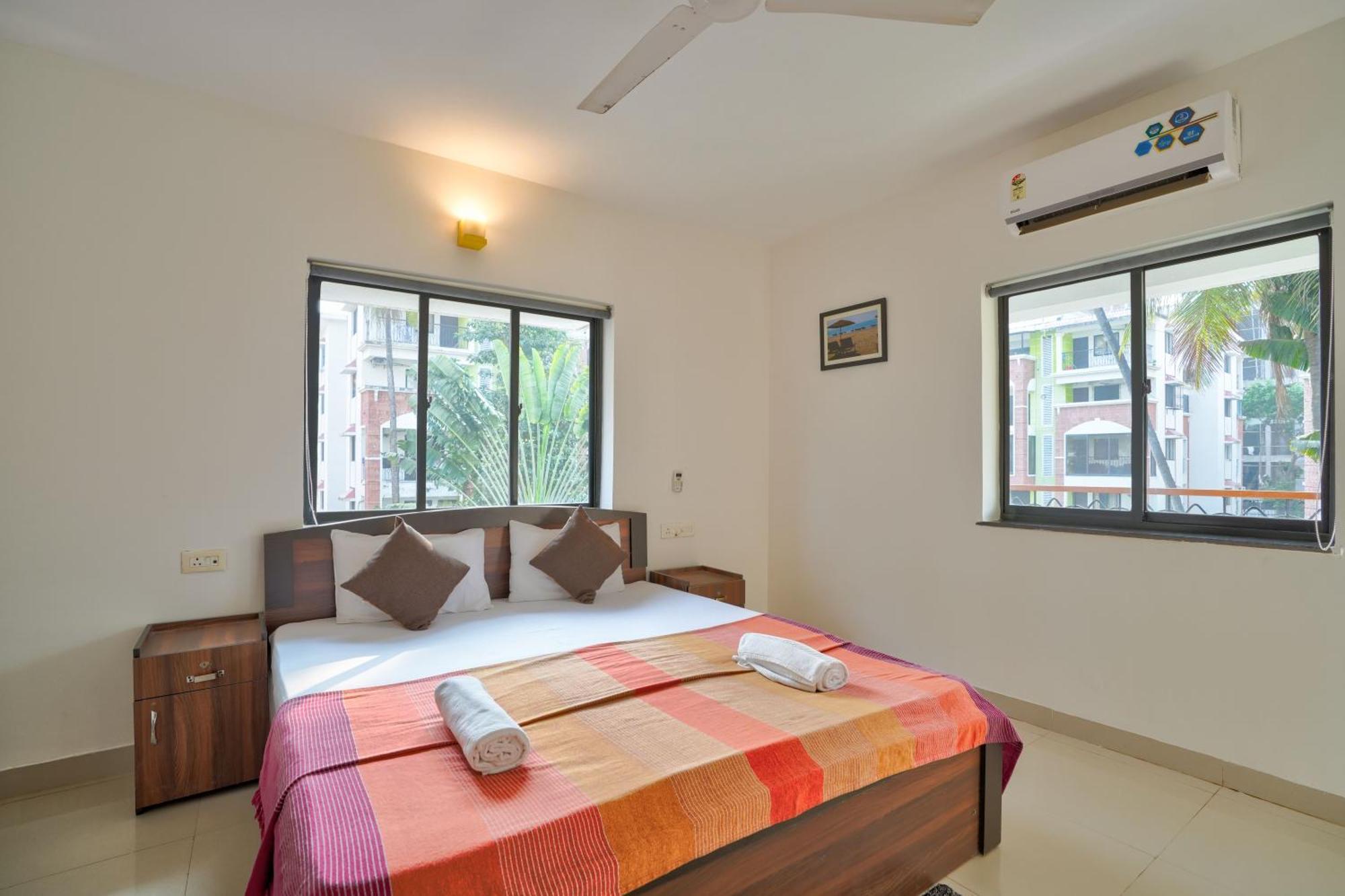 Amazing Pool View Candolim Goa 2Bhk Apartment Exterior photo
